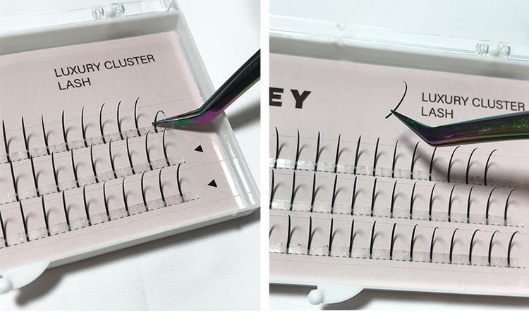 spiked cluster lash spiked cluster lash